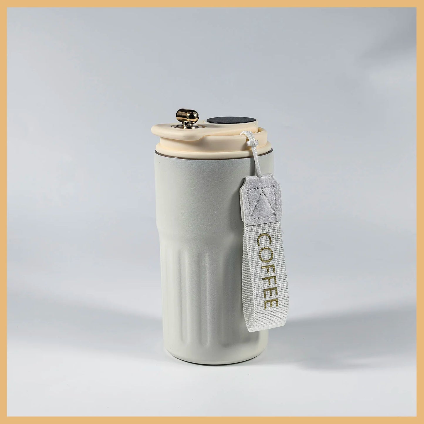 LED Temperature Thermos Bottle – 316 Stainless Steel, 450ml