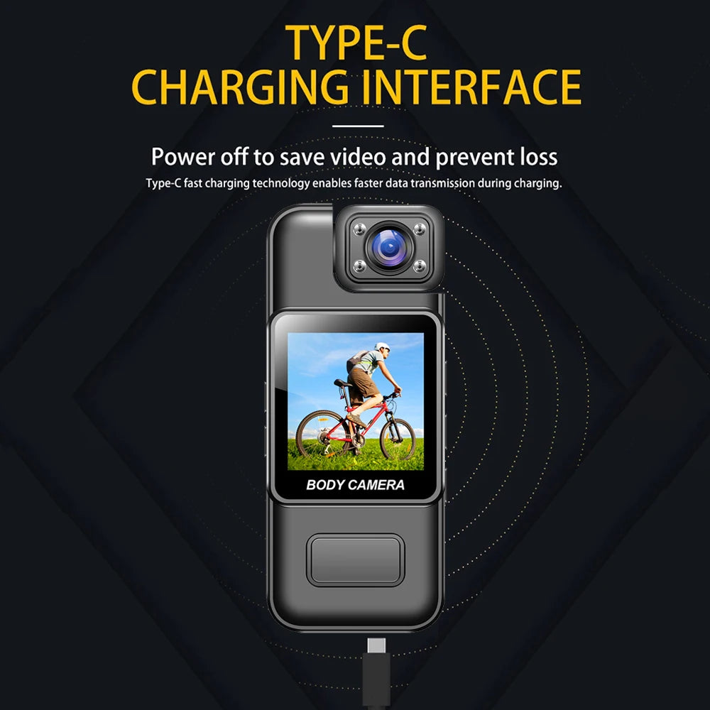 Ultra HD 4K WiFi Mini Body Camera with Night Vision