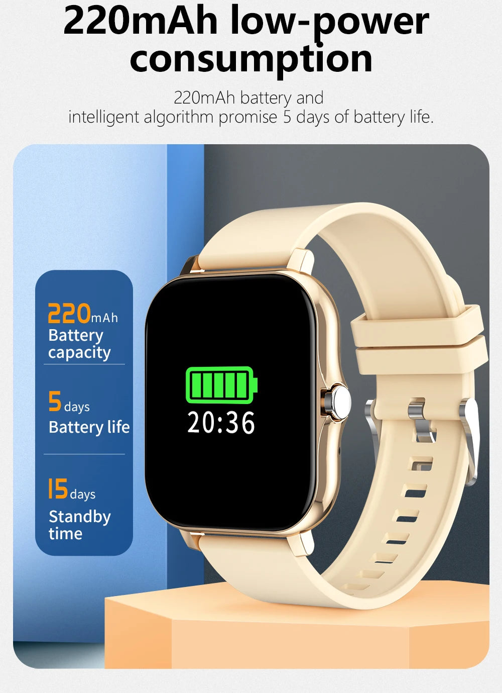 VibeSync™ Y13 Smartwatch Bluetooth Calling, Fitness & Health Tracker