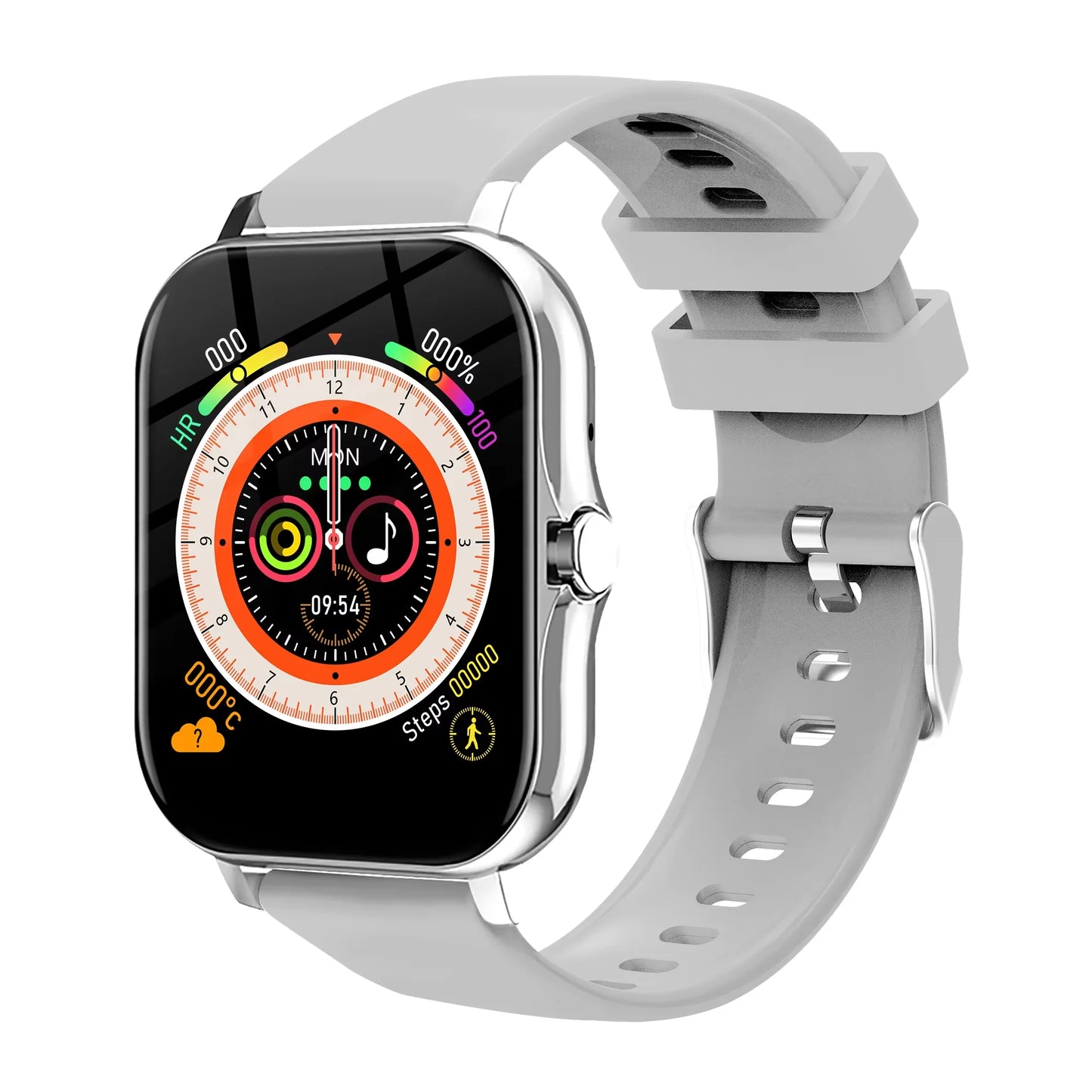 2026 Smart Watch with Blood Pressure & Oxygen Monitoring for Android & iOS