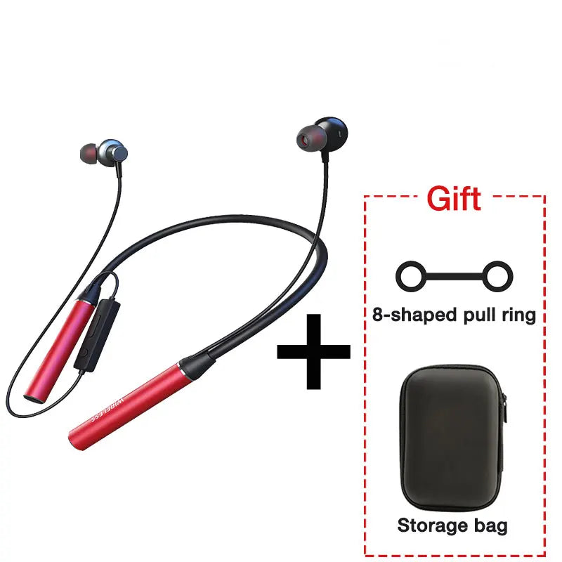 EARDECO 1000mAh Bluetooth Neckband Headphones | Noise Cancelling, Waterproof & Wireless