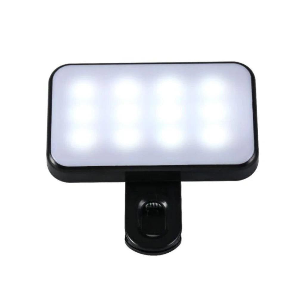 GlowClip Mini™ Portable Rechargeable Selfie Fill Light
