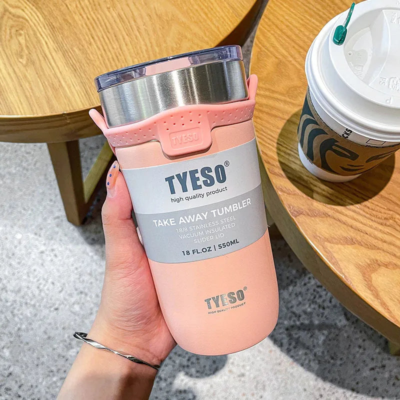 Stainless Steel Coffee Mug – Double Thermos Bottle, 550/710ml