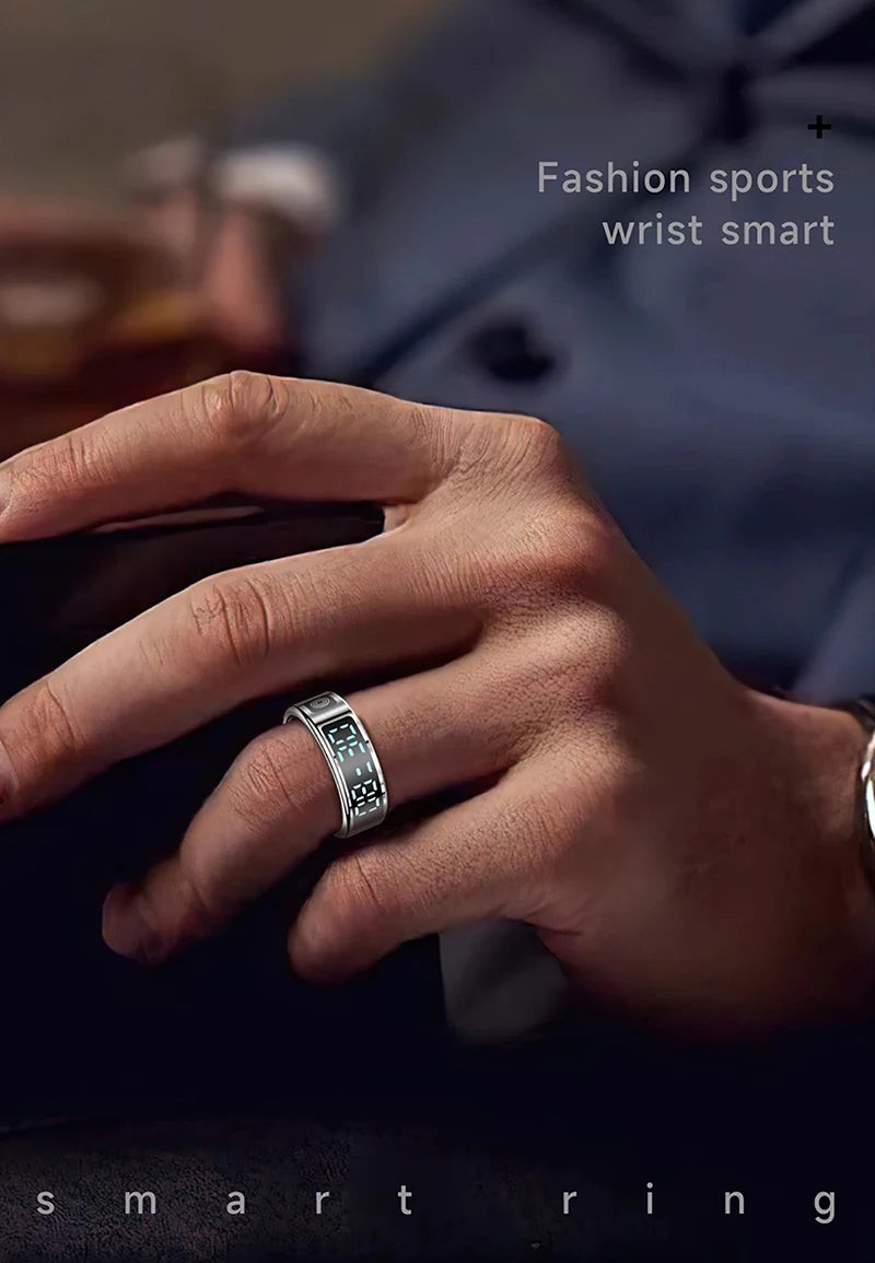 Xiaomi Smart Fitness Ring with Health Tracking & LED Display