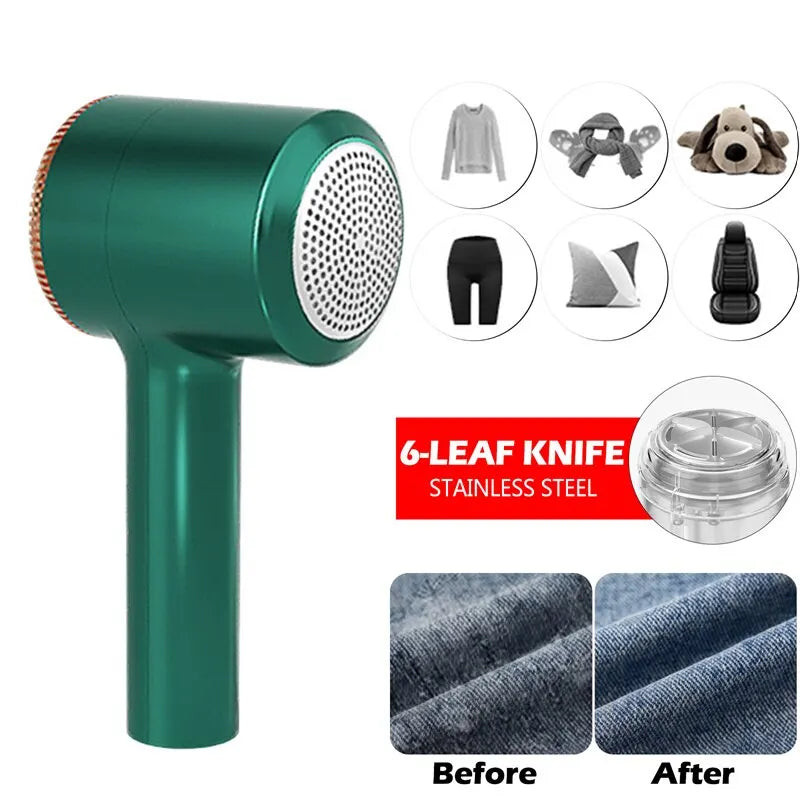 USB Rechargeable Lint Remover, Fabric Shaver for Clothes & Sweaters