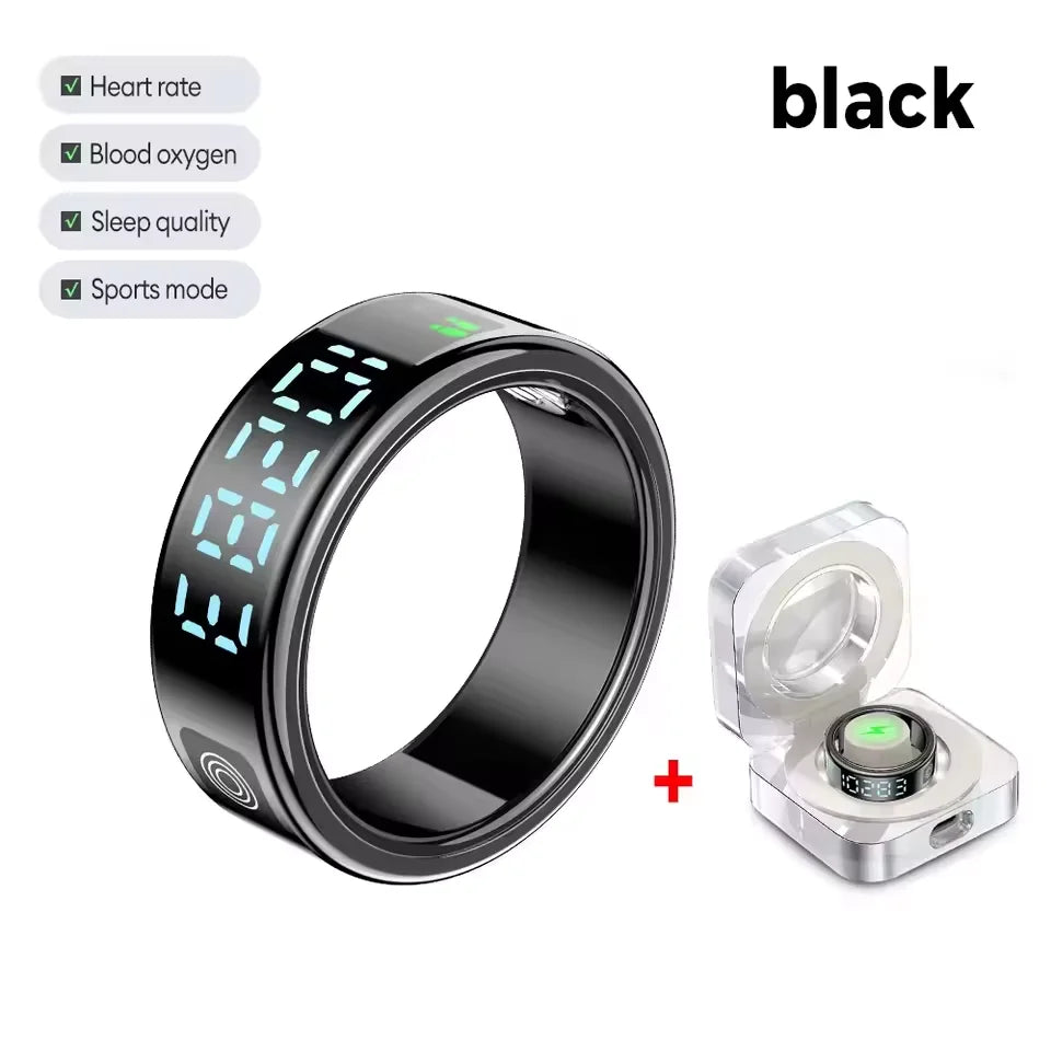 Xiaomi Smart Fitness Ring with Health Tracking & LED Display