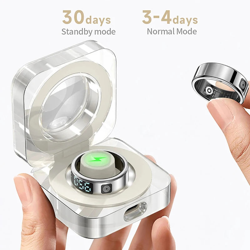 Xiaomi Smart Fitness Ring with Health Tracking & LED Display