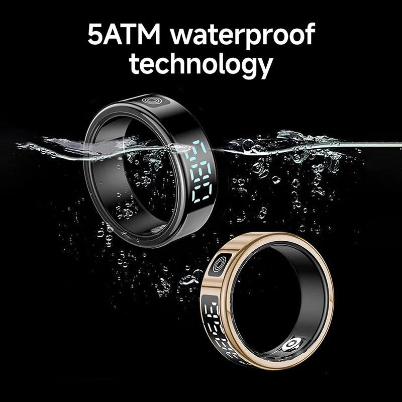 Xiaomi Smart Fitness Ring with Health Tracking & LED Display