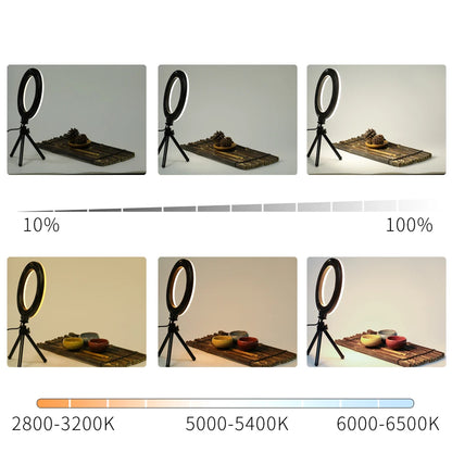 RGB LED Light Panel with Tripod Ideal for Video, Live Streaming & Studio