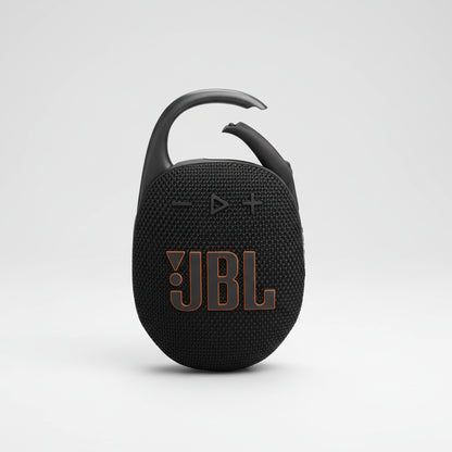 Black JBL speaker with text about 