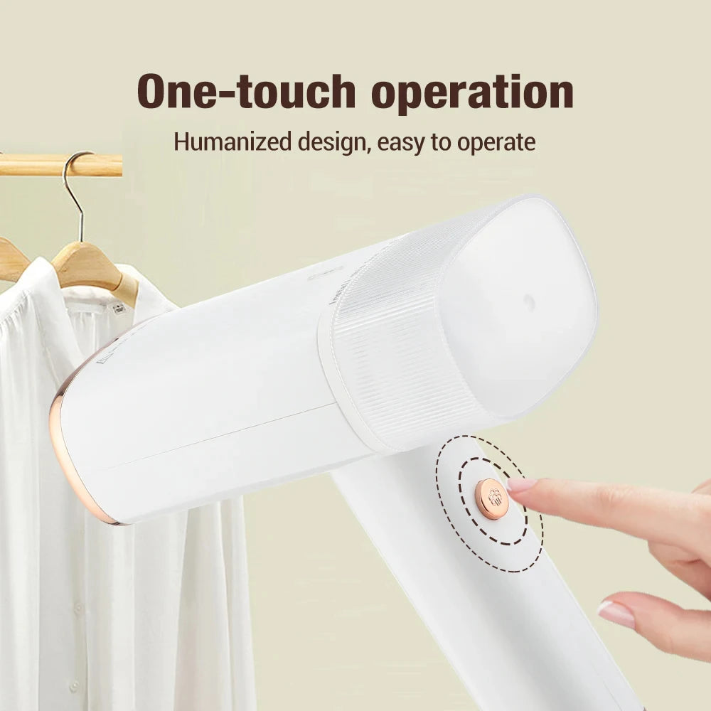 Portable Handheld Garment Steamer – 130ml, 1000W Fast-Heat