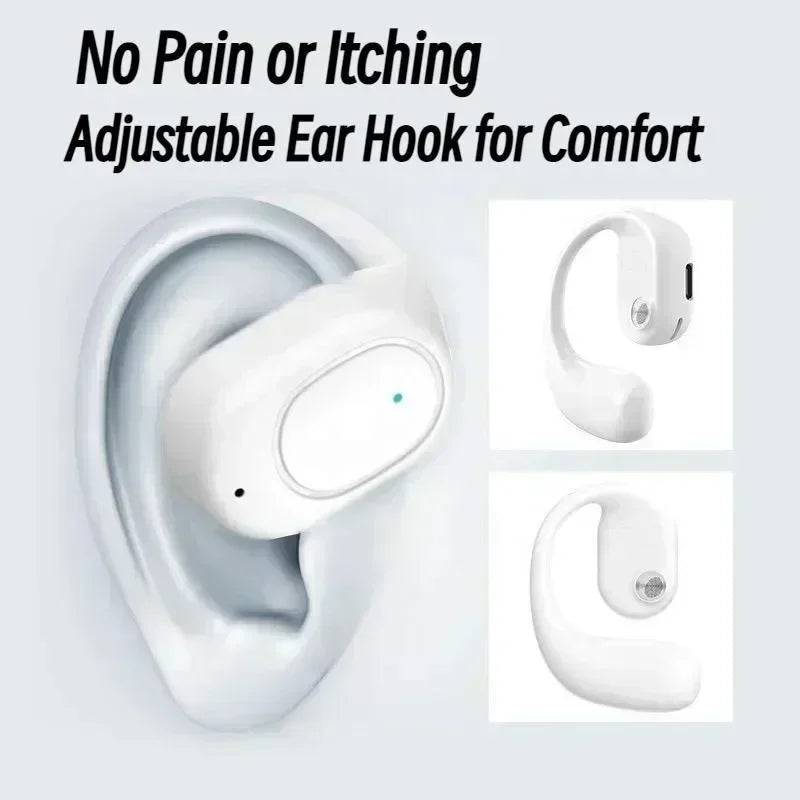 EOENKK Single Ear Wireless Bluetooth Headphone | Left Ear Sports and Driving Earphone with Mic