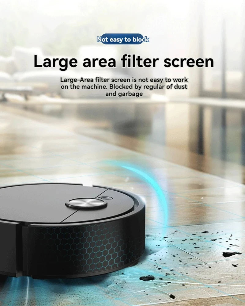 3 in 1 Smart Robot Vacuum Cleaner, Powerful. Quiet. Effortless.