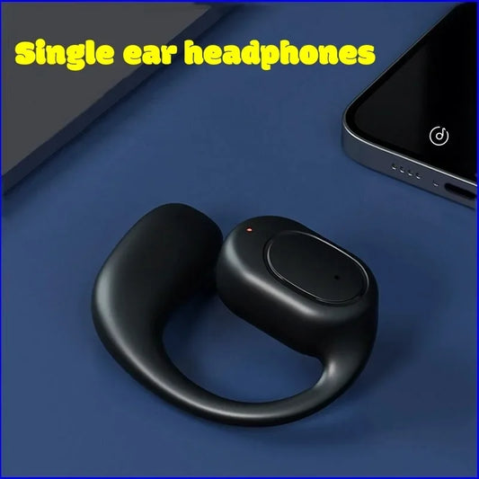 EOENKK Single Ear Wireless Bluetooth Headphone | Left Ear Sports and Driving Earphone with Mic