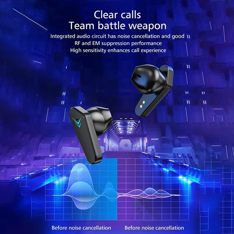 XYJS TWS Wireless Bluetooth Earphones with LED Display