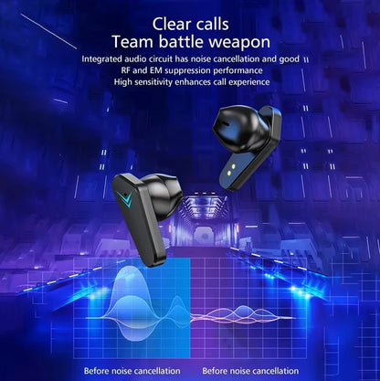 XYJS TWS Wireless Bluetooth Earphones with LED Display