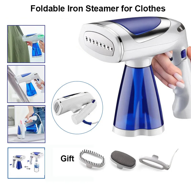 Foldable Travel Handheld Garment Steamer Iron