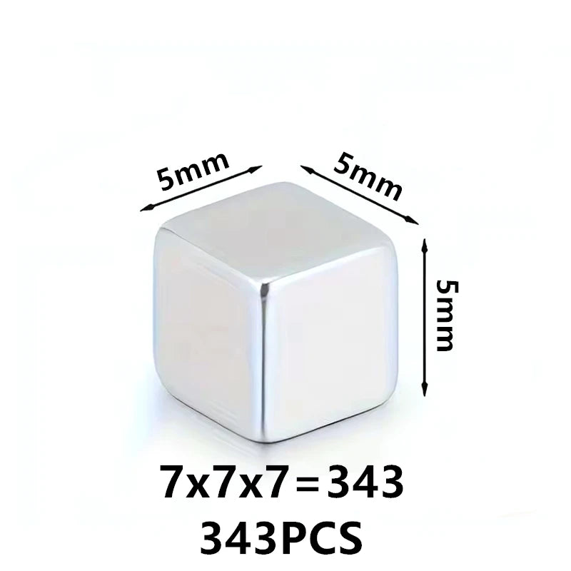 Super Strong Cube Fridge Magnets | DIY Hooks for Home & Office