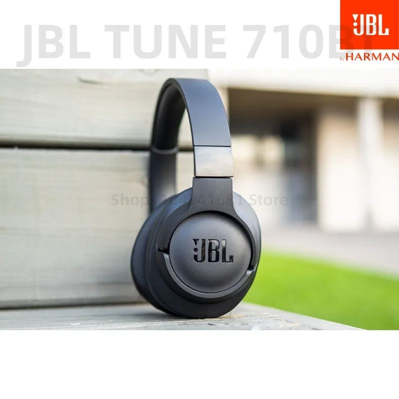 Original JBL Tune 710BT Over-Ear Bluetooth Foldable Headphones
