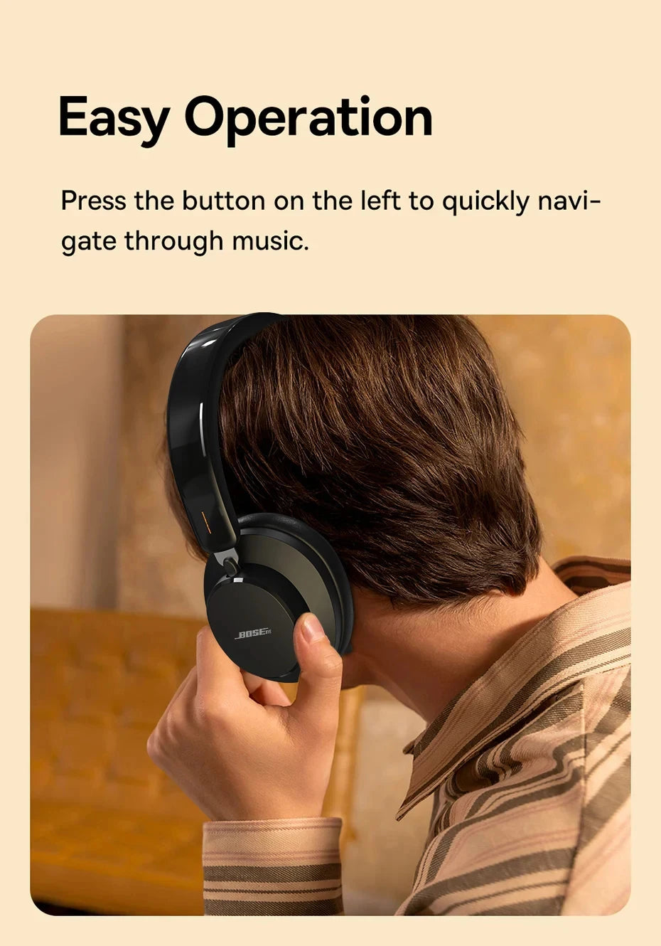 BOSEBYE ANC Wireless Bluetooth Headphones