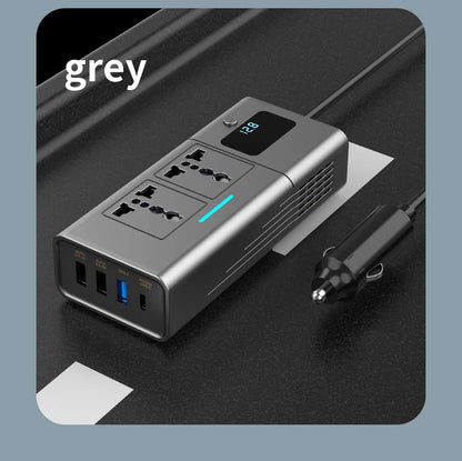 Car Inverter Car Cigarette Iighter 12v Can Be Converted To 110v Or 220v Power Conversion Fast Charger Car Socket Multi-Function