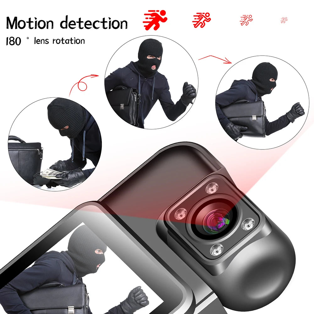 Ultra HD 4K WiFi Mini Body Camera with Night Vision