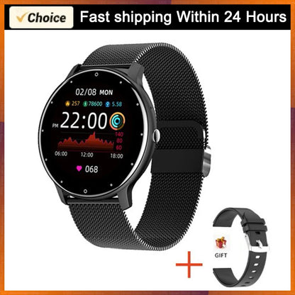 LIGE 2026 Unisex Fitness Smart Watch with Heart Rate Monitor