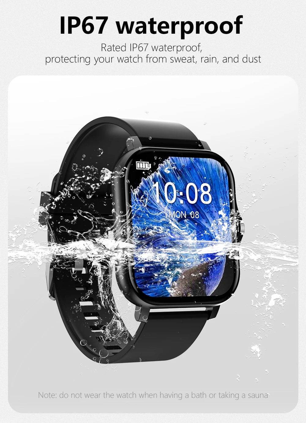VibeSync™ Y13 Smartwatch Bluetooth Calling, Fitness & Health Tracker