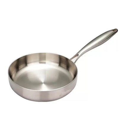 316 Stainless Steel Nonstick Frying Pan Wok for Gas and Induction Cooktops
