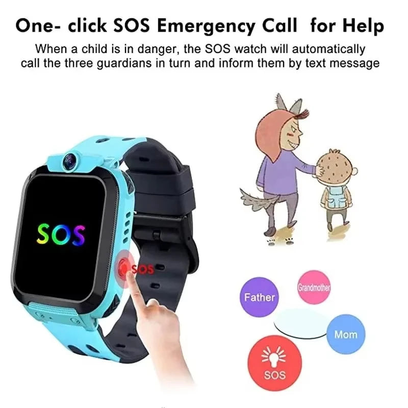 Xiaomi Kids Smart Watch: GPS Tracker & SOS Call