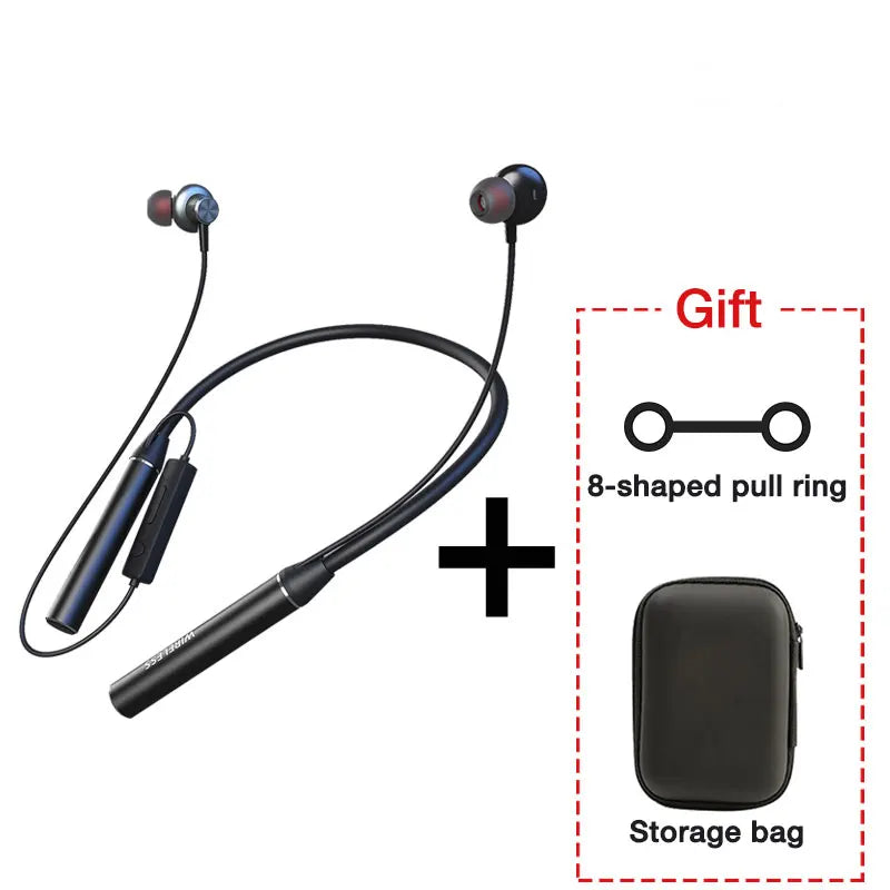 EARDECO 1000mAh Bluetooth Neckband Headphones | Noise Cancelling, Waterproof & Wireless