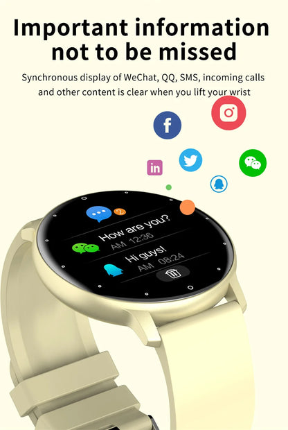 Jooeniok Men’s AMOLED Smart Watch