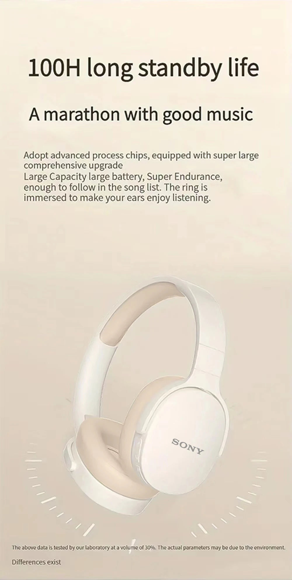Sony P2961 Wireless Foldable Headphones