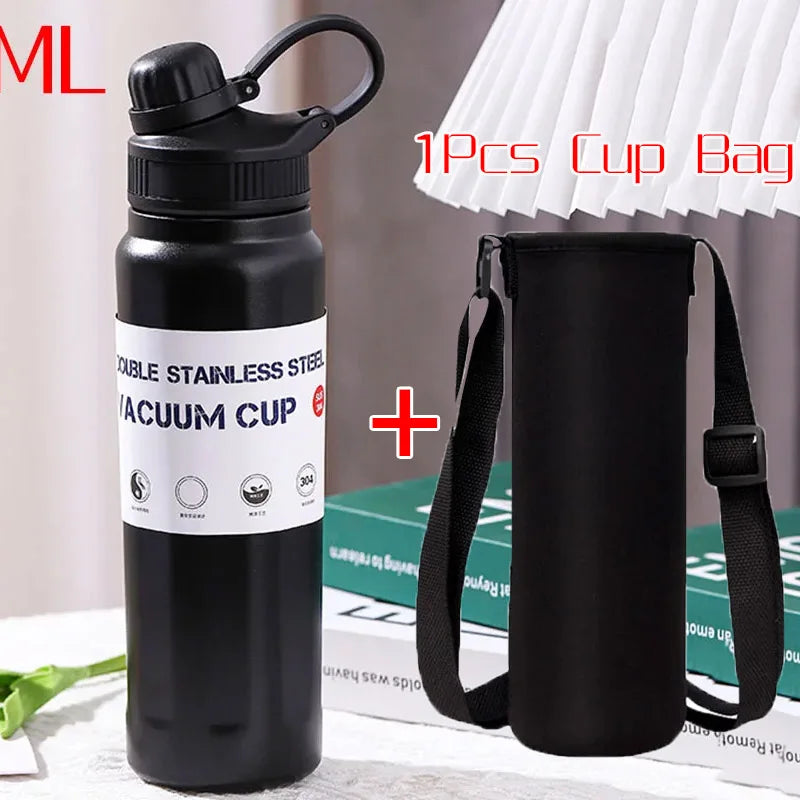 Stainless Steel Thermos Bottle – Large Capacity 840ml