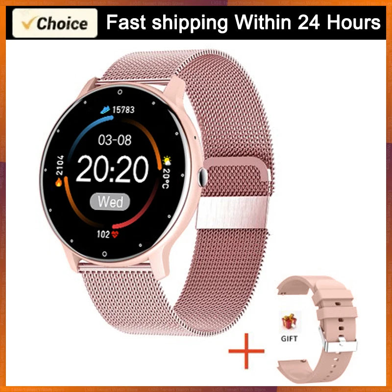 LIGE 2026 Unisex Fitness Smart Watch with Heart Rate Monitor