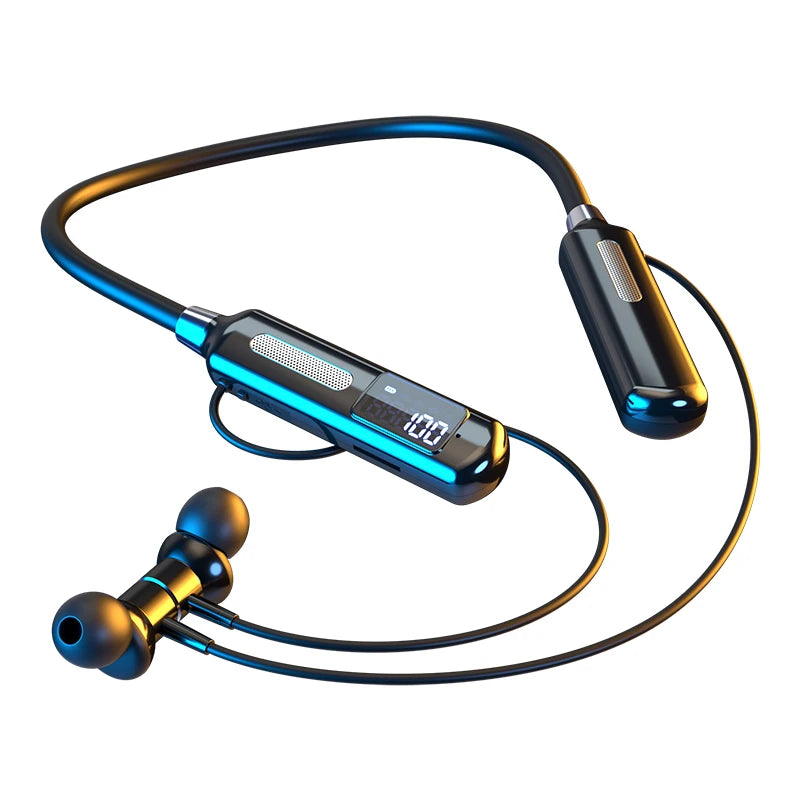 EARDECO Sports Chip Bluetooth Earphones, Waterproof, Steps & Calorie Tracker