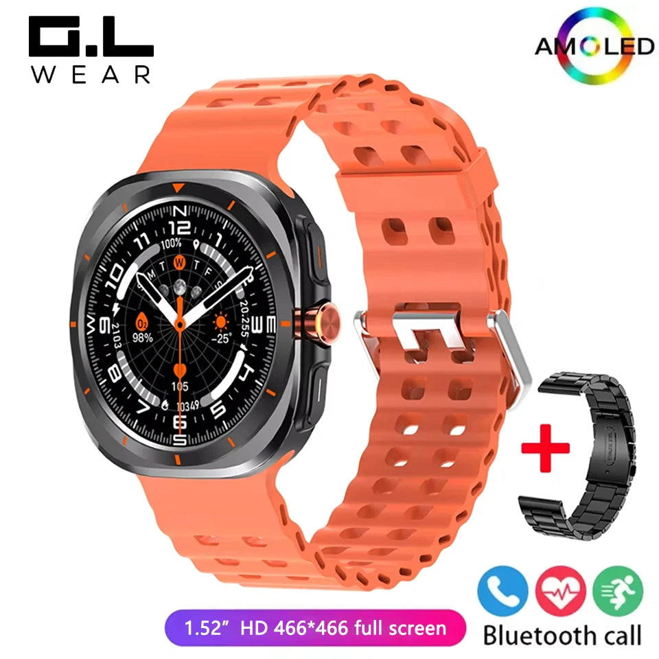 LAXASFIT Men’s AMOLED Smart Watch
