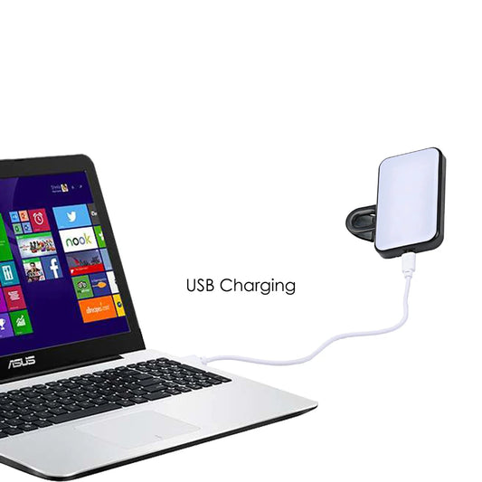 GlowClip Mini™ Portable Rechargeable Selfie Fill Light