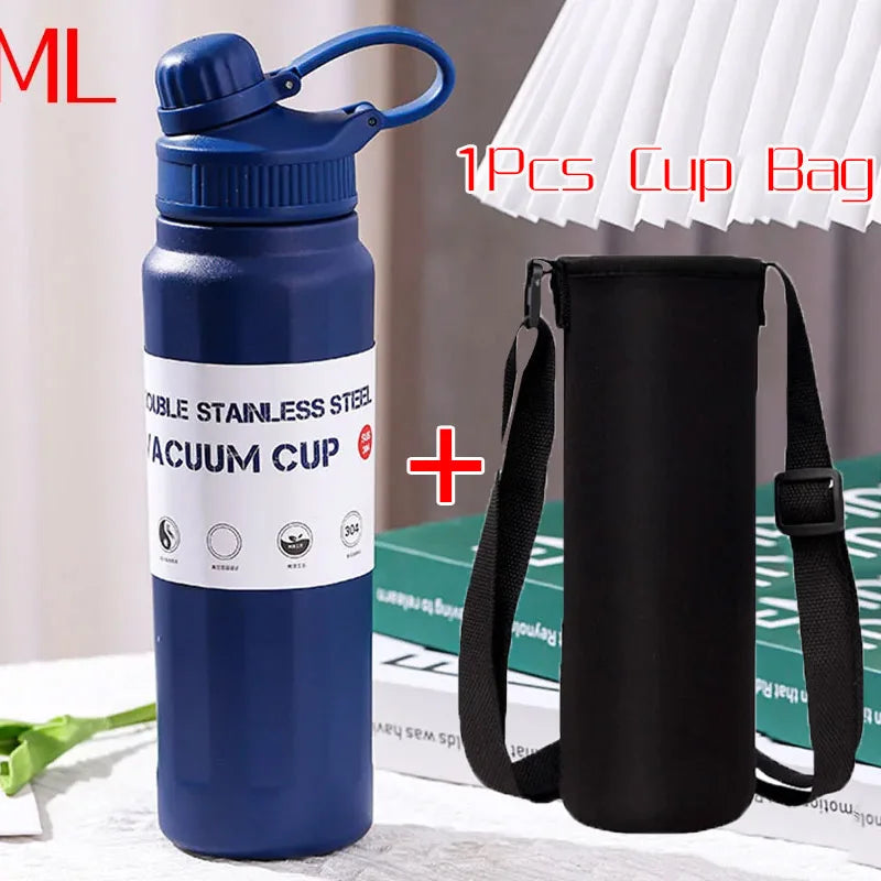 Stainless Steel Thermos Bottle – Large Capacity 840ml