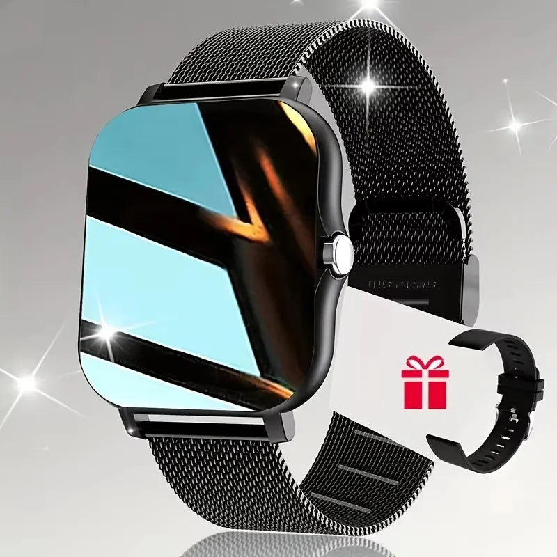 2026 Smart Watch with Blood Pressure & Oxygen Monitoring for Android & iOS