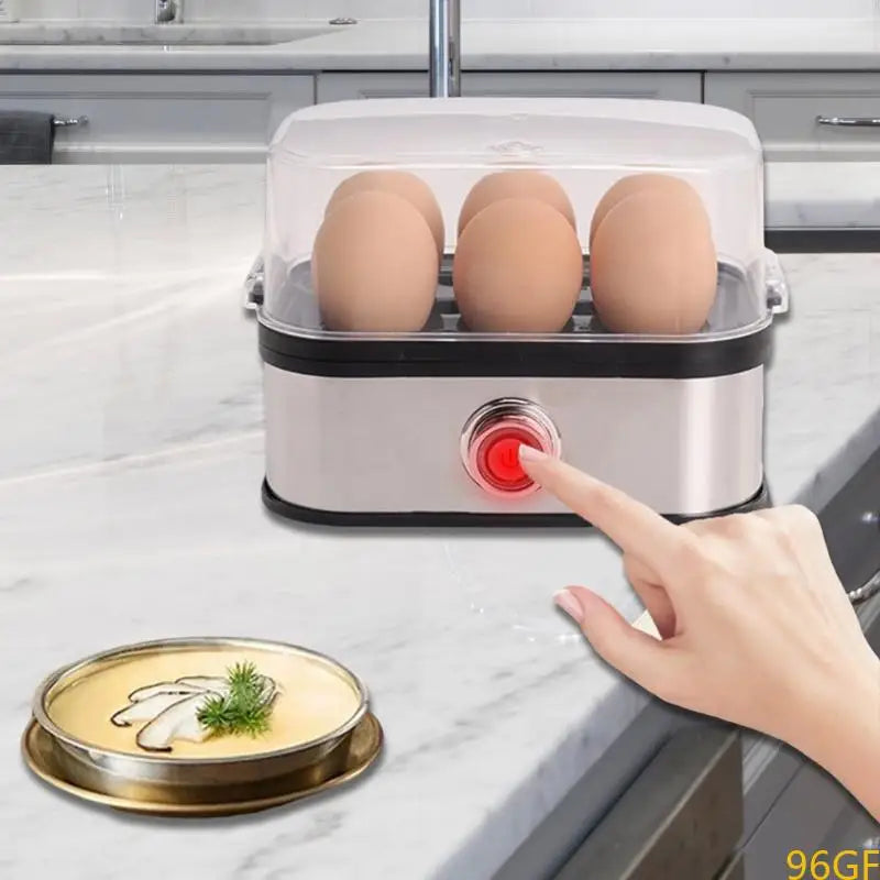 Space Saving Electric Egg Boiler 6 Egg Capacity