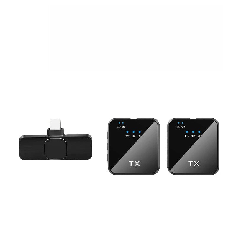 Wireless Lavalier Mic for iPhone & Android