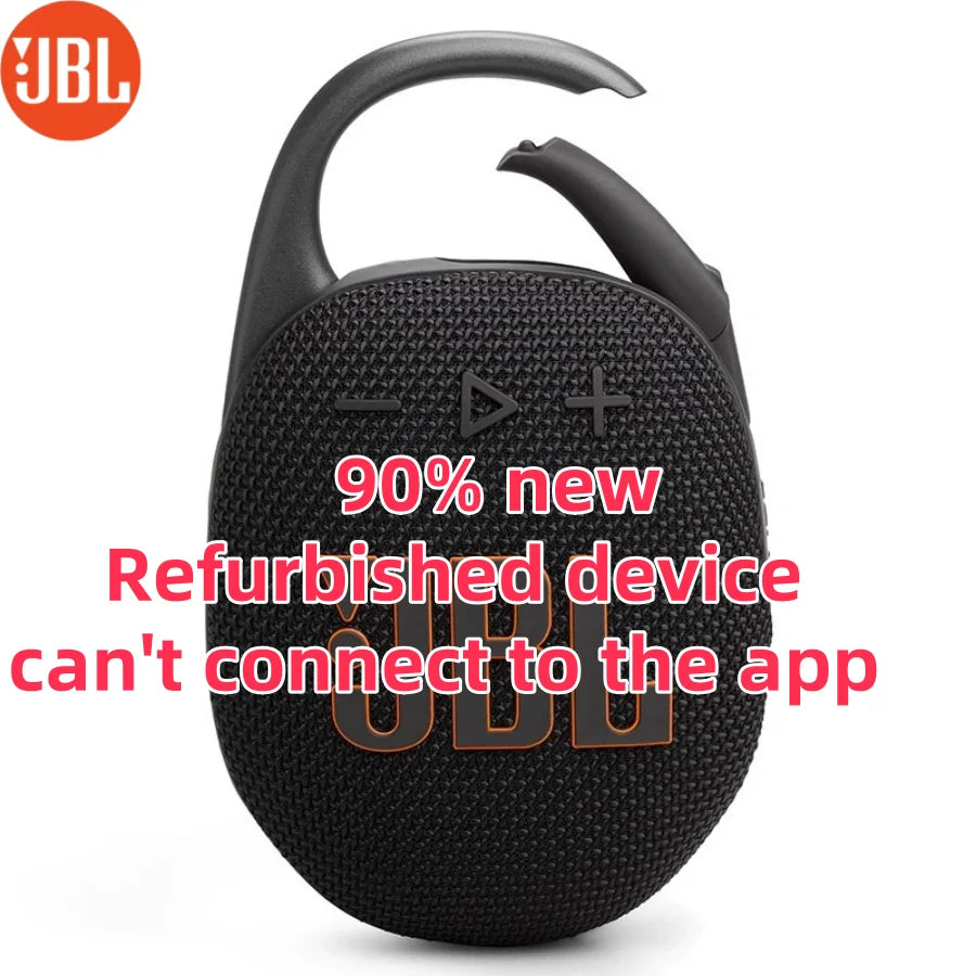 JBL Clip 5 Portable Bluetooth Speaker. Ultra Compact, IP67 Waterproof, 12H Playtime