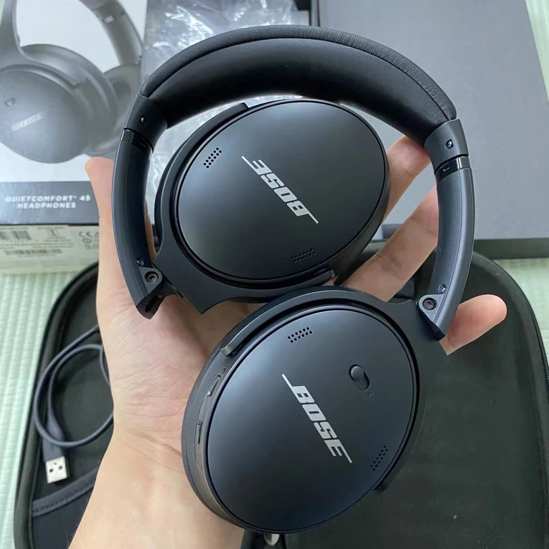 Bose QuietComfort 45 (QC45) Wireless Headphones | Active Noise Cancelling & Built-in Mic