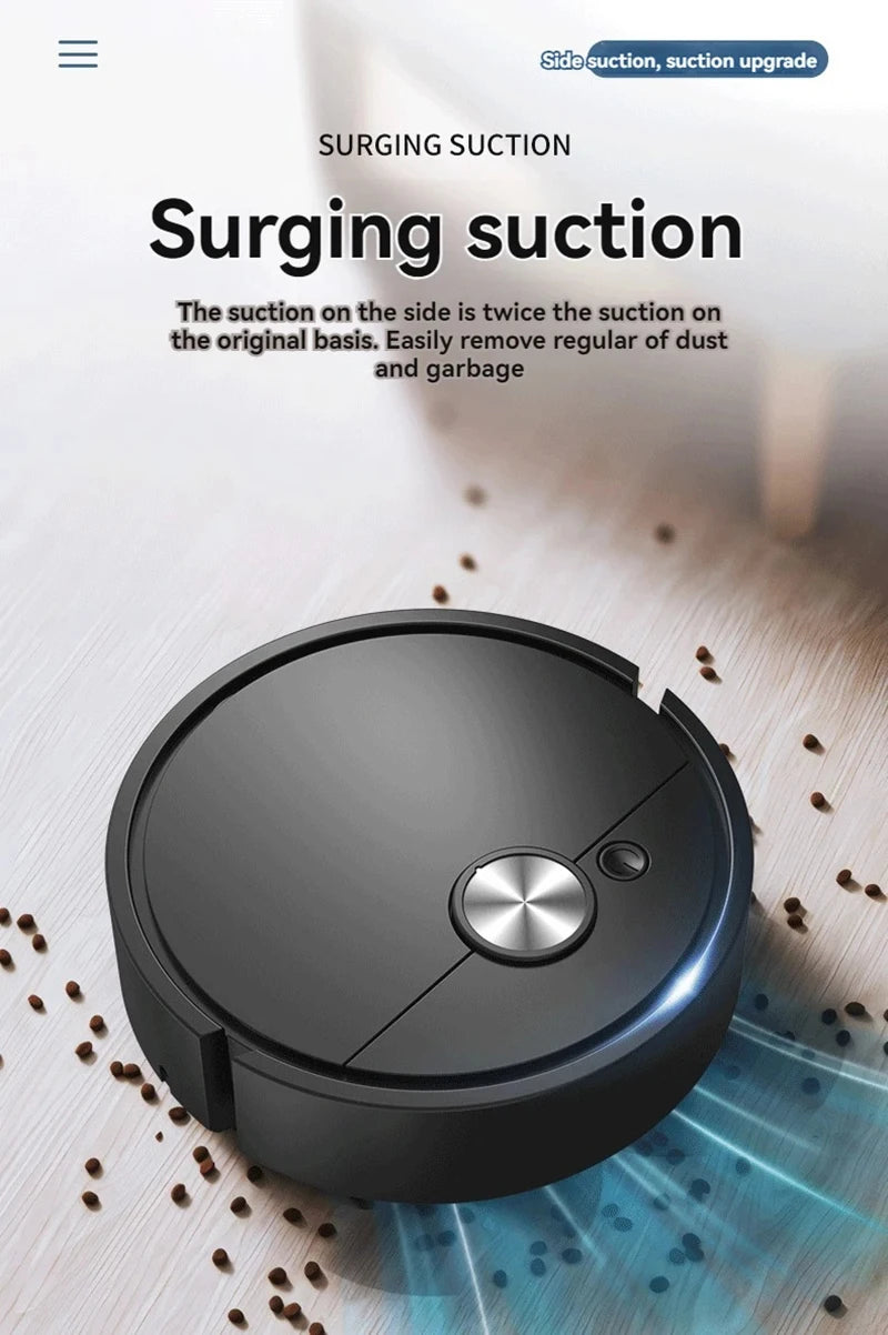 3 in 1 Smart Robot Vacuum Cleaner, Powerful. Quiet. Effortless.