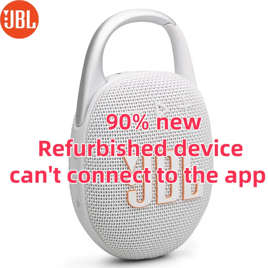 JBL Clip 5 Portable Bluetooth Speaker. Ultra Compact, IP67 Waterproof, 12H Playtime