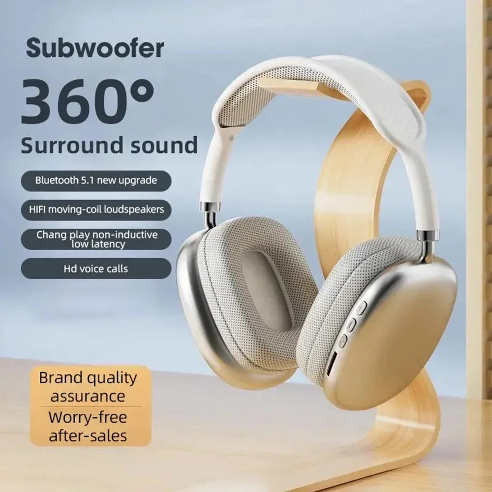 SoundPulse P9™ Wireless Bluetooth Earbuds with Charging Case & Touch Control