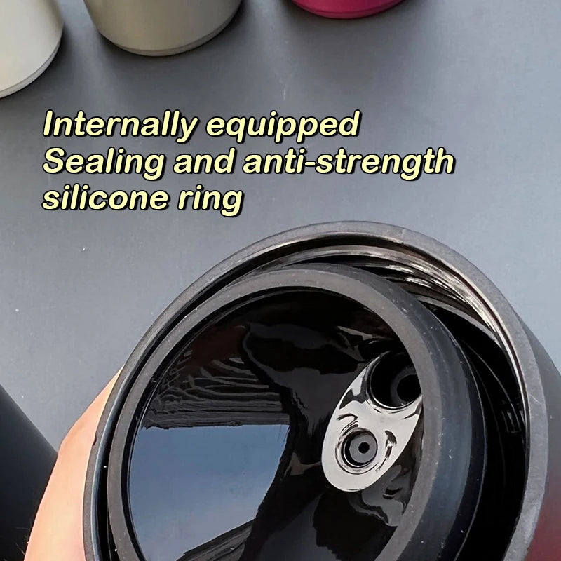 Stainless Steel Thermos Bottle – Portable Insulated Cup, 550ml