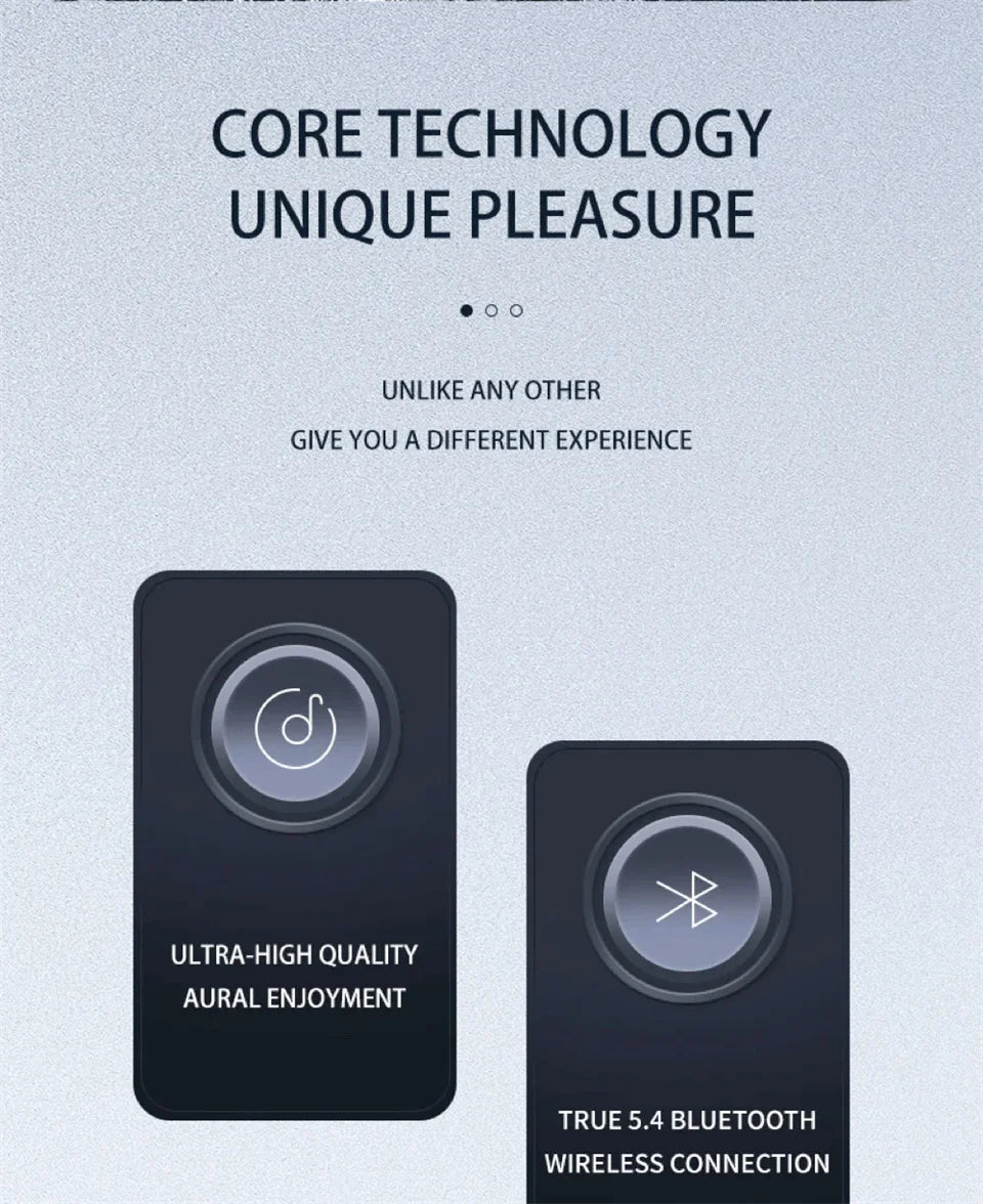 OENY Bone Conduction Bluetooth Headphones With Mic