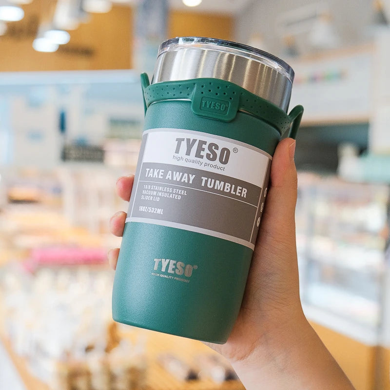 Stainless Steel Coffee Mug – Double Thermos Bottle, 550/710ml